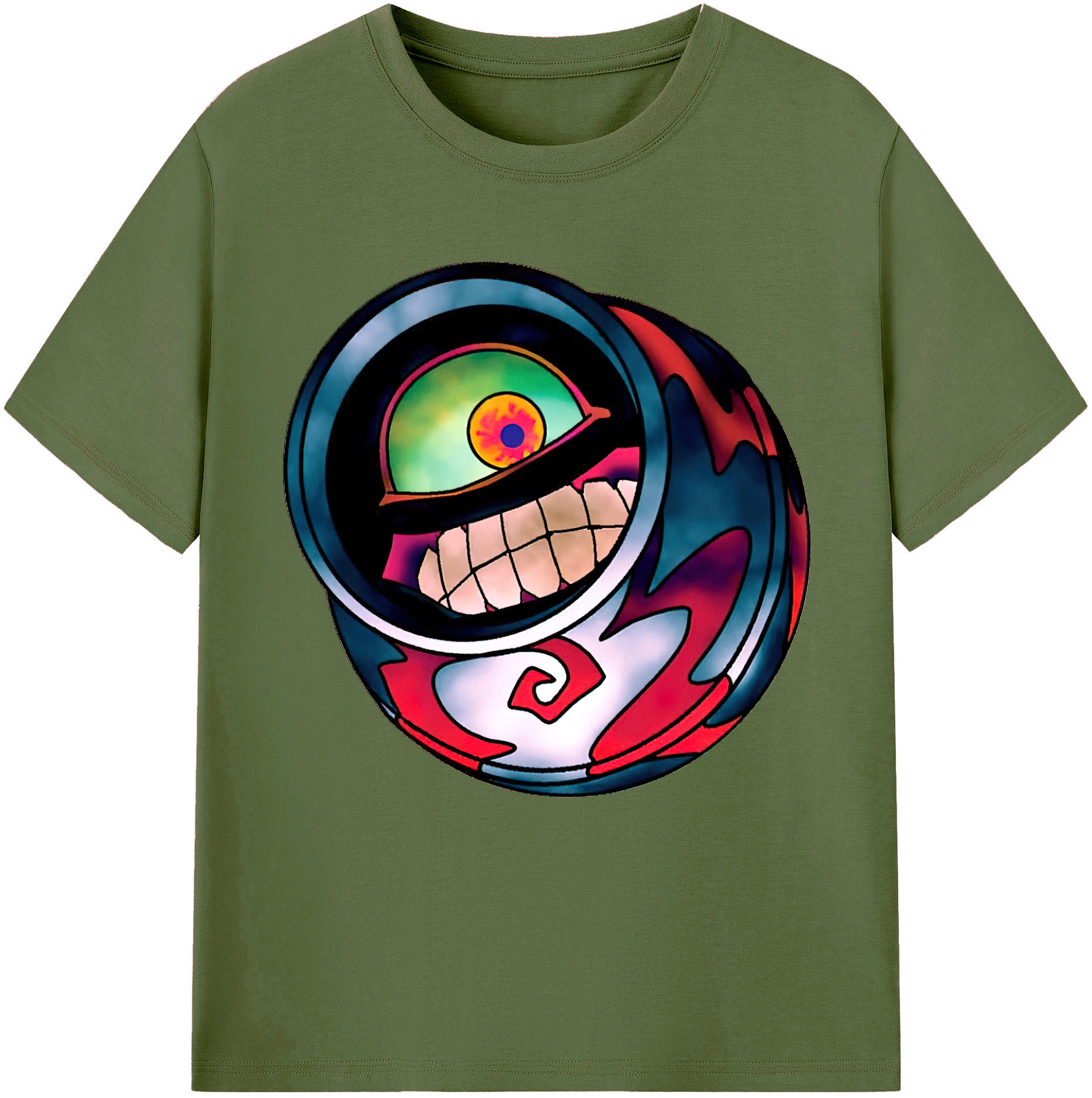 （画像用） 遊☆戯☆王 Yu-Gi-Oh! 綿100％半袖Tシャツ（フロントプリント）